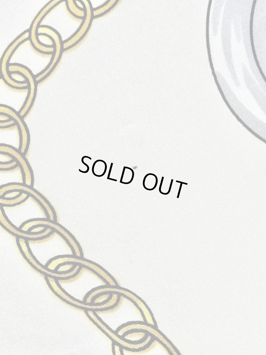 画像15: スカーフ柄 ジップアップ レトロ USA古着 ジャンパー ヴィンテージブルゾンジャケット (15)