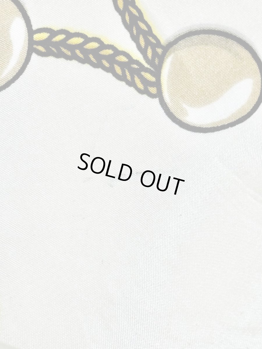 画像16: スカーフ柄 ジップアップ レトロ USA古着 ジャンパー ヴィンテージブルゾンジャケット (16)