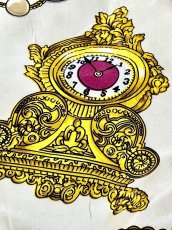 画像10: スカーフ柄 ジップアップ レトロ USA古着 ジャンパー ヴィンテージブルゾンジャケット (10)