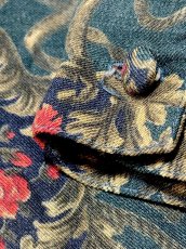 画像10: タルボット Talbots 花柄 プルオーバー レトロ USA古着 シャツ ヴィンテージトップス (10)