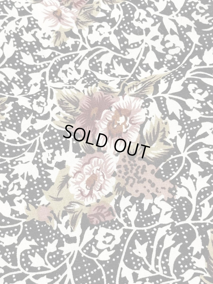 画像8: 花柄 ウエストゴム レトロ USA古着 ヴィンテージロングスカート (8)