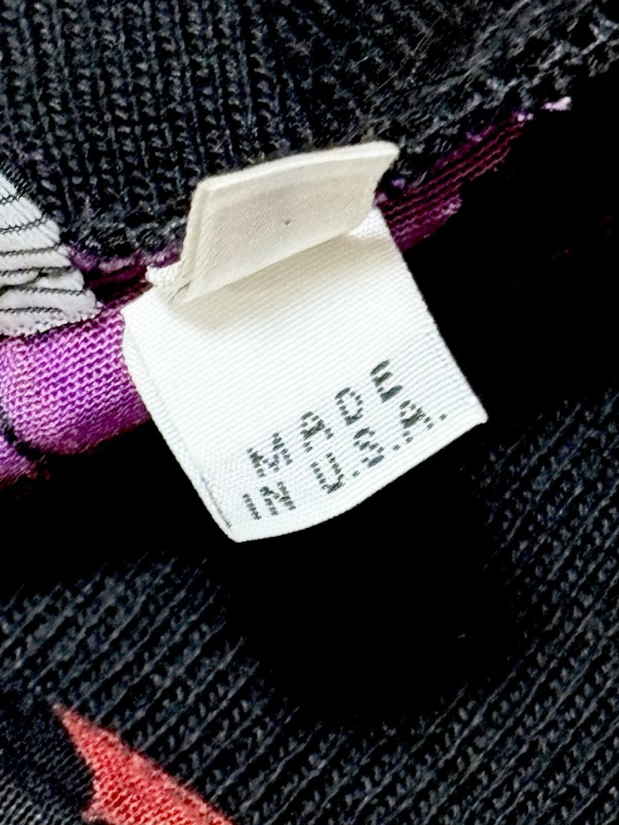 画像13: アート柄 レトロ USA古着 ヴィンテージ薄手ジャケット (13)