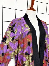 画像6: アート柄 レトロ USA古着 ヴィンテージ薄手ジャケット (6)