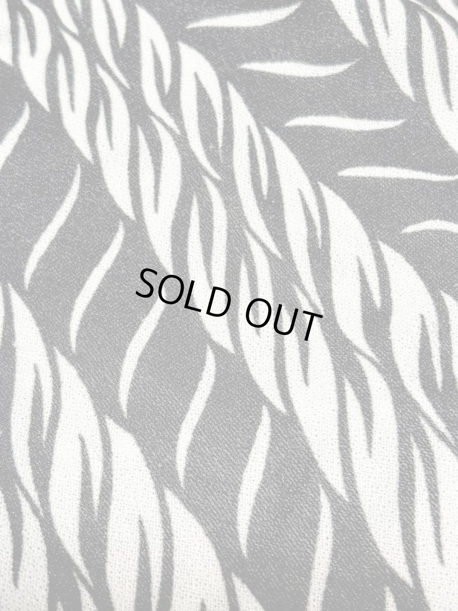 画像11: ストライプ モノクロ ウエストゴム レトロ USA古着 ヴィンテージワンピース (11)