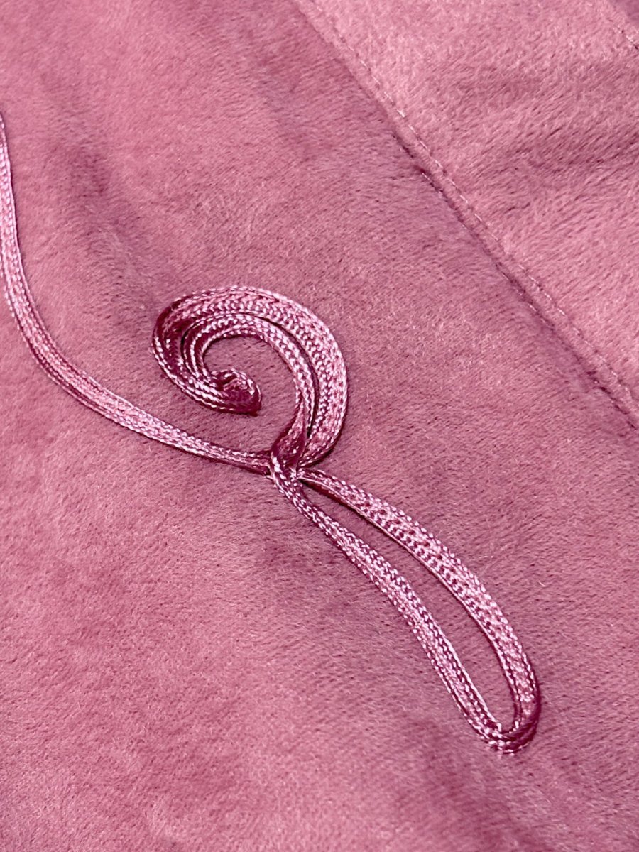 画像12: ベルベット ウエストゴム レトロ 長袖 USA古着 ヴィンテージワンピース (12)