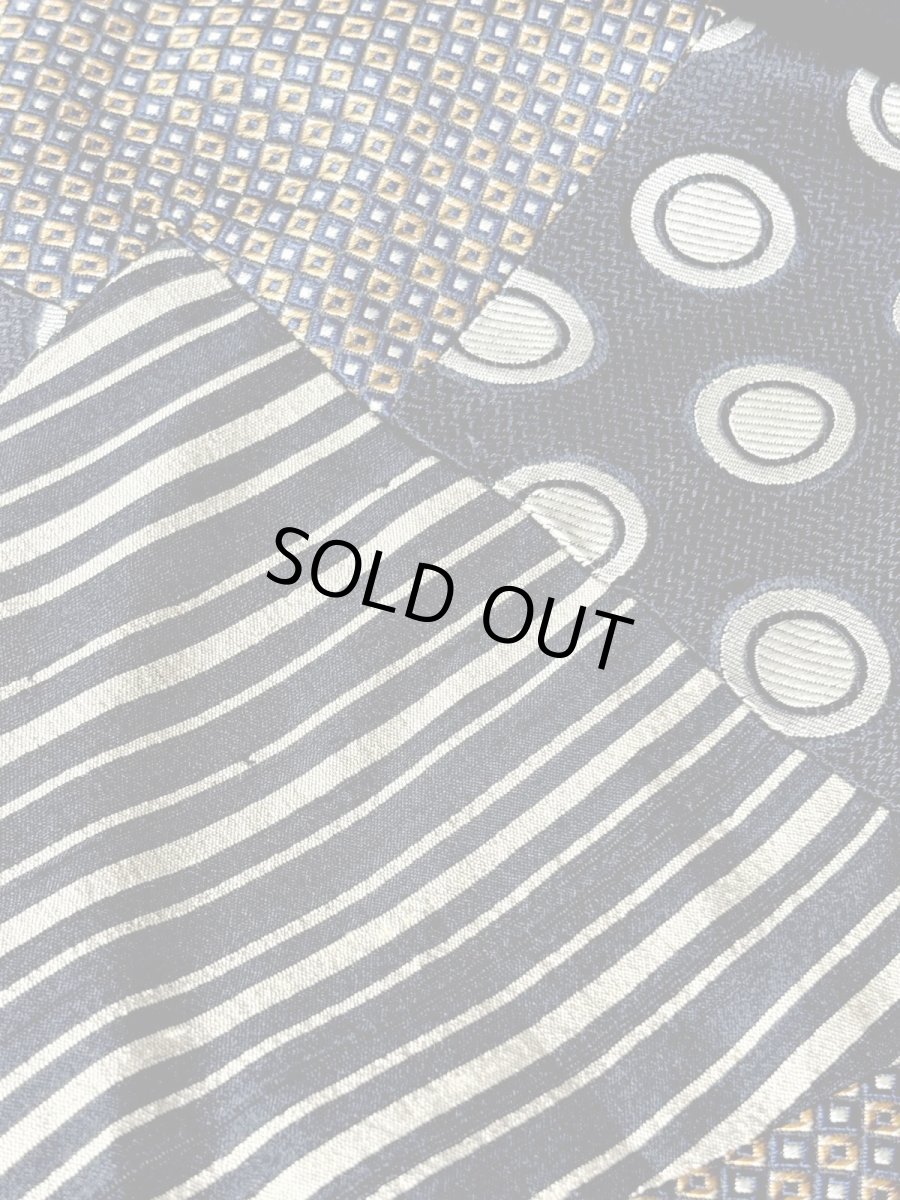 画像10: ショート丈 ドット柄 ストライプ レトロ USA古着 ヴィンテージジャケット (10)