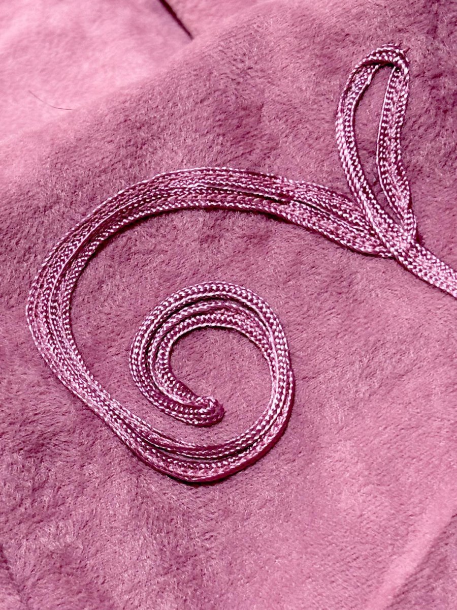 画像11: ベルベット ウエストゴム レトロ 長袖 USA古着 ヴィンテージワンピース (11)