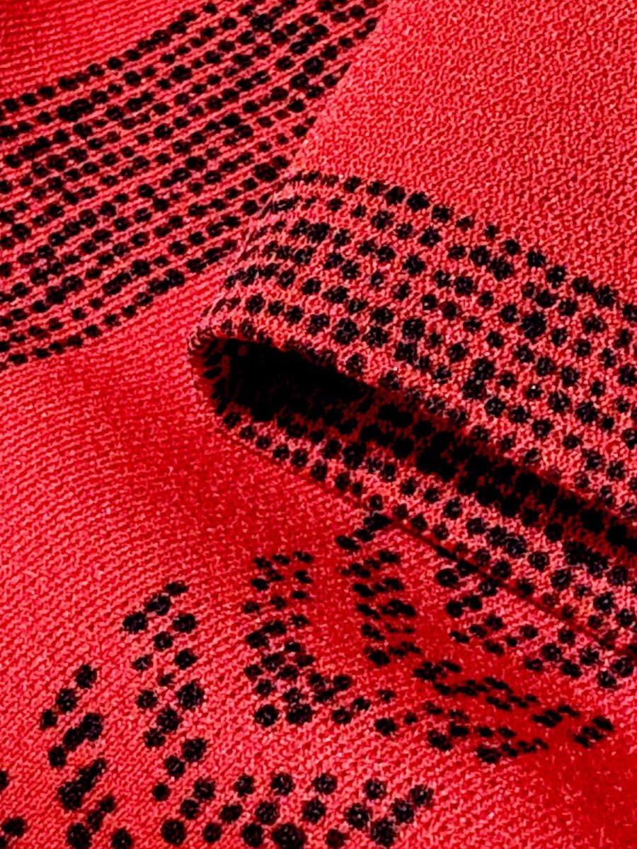 画像12: ストライプ ボーダー ウエストゴム レトロ USA古着 ヴィンテージワンピース (12)