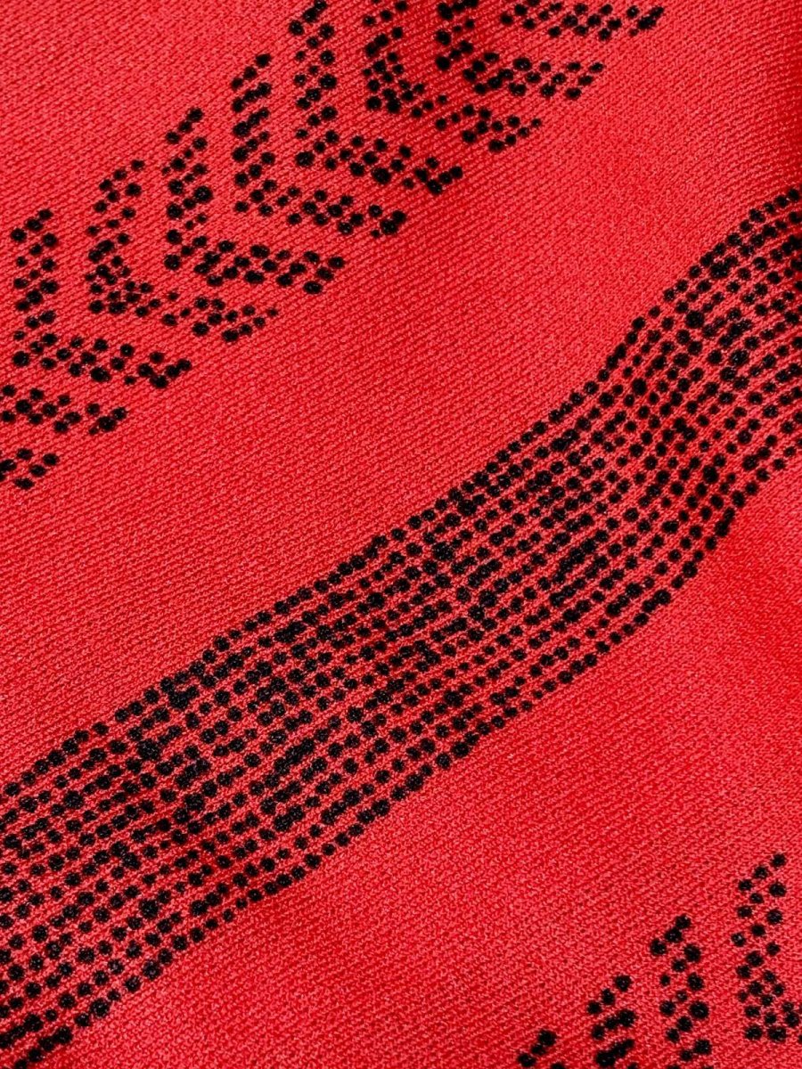 画像11: ストライプ ボーダー ウエストゴム レトロ USA古着 ヴィンテージワンピース (11)