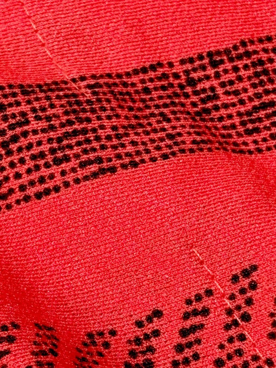 画像13: ストライプ ボーダー ウエストゴム レトロ USA古着 ヴィンテージワンピース (13)