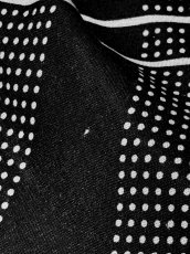 画像10: ドット柄 モノクロ ウエストゴム レトロ USA古着 ヴィンテージスカート (10)