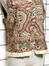 画像8: 総柄 レトロ USA古着 ヴィンテージベスト (8)