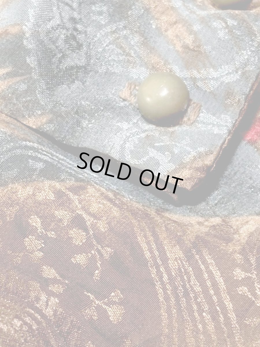 画像10: アート柄 タートルネック レトロ USA古着 シャツ ヴィンテージトップス (10)