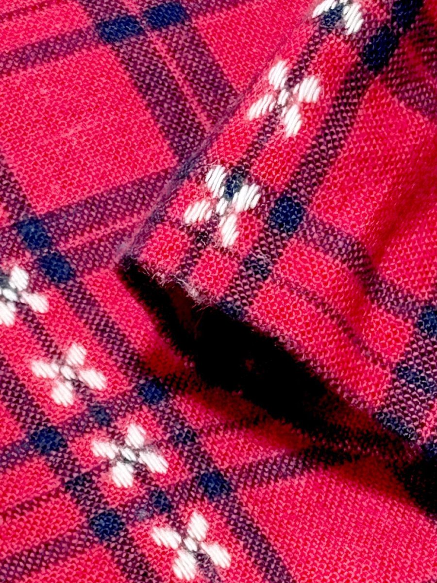 画像9: Eddie Bauer チェック柄 刺繍 レトロ USA古着 ヴィンテージスカート (9)