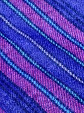 画像9: ストライプ柄 前開き パープル レトロ USA古着 ヴィンテージスカート (9)