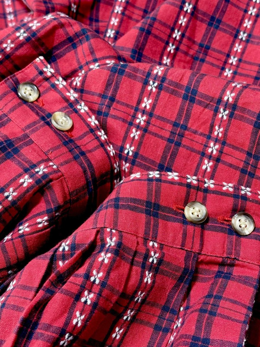 画像10: Eddie Bauer チェック柄 刺繍 レトロ USA古着 ヴィンテージスカート (10)