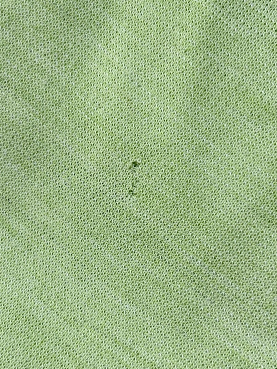 画像12: バイカラーデザイン 無地 レトロ 長袖 USA古着 ヴィンテージワンピース (12)