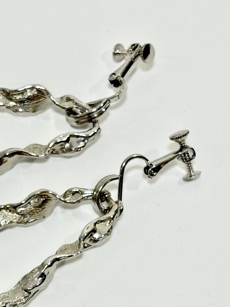 画像4: レトロアンティーク ヴィンテージ イヤリング　大ぶり (4)