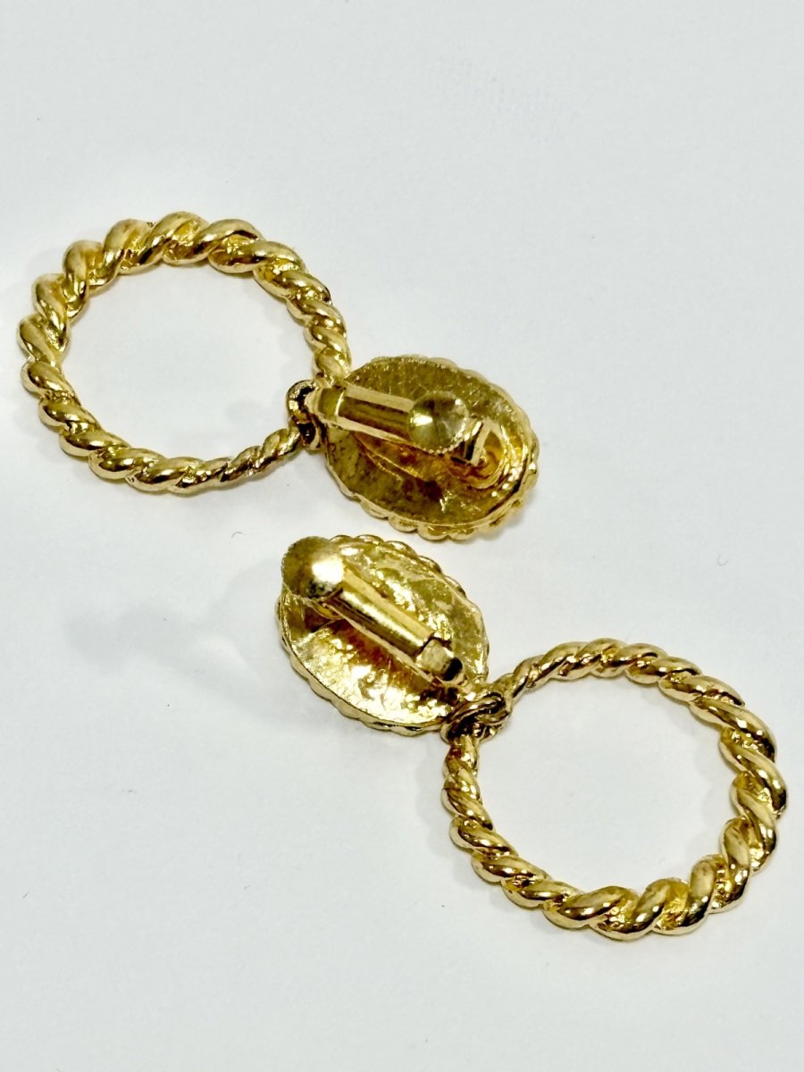 画像3: レトロアンティーク ヴィンテージ イヤリング (3)