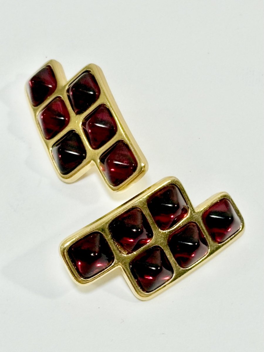 画像2: レトロアンティーク ヴィンテージ イヤリング　大ぶり (2)