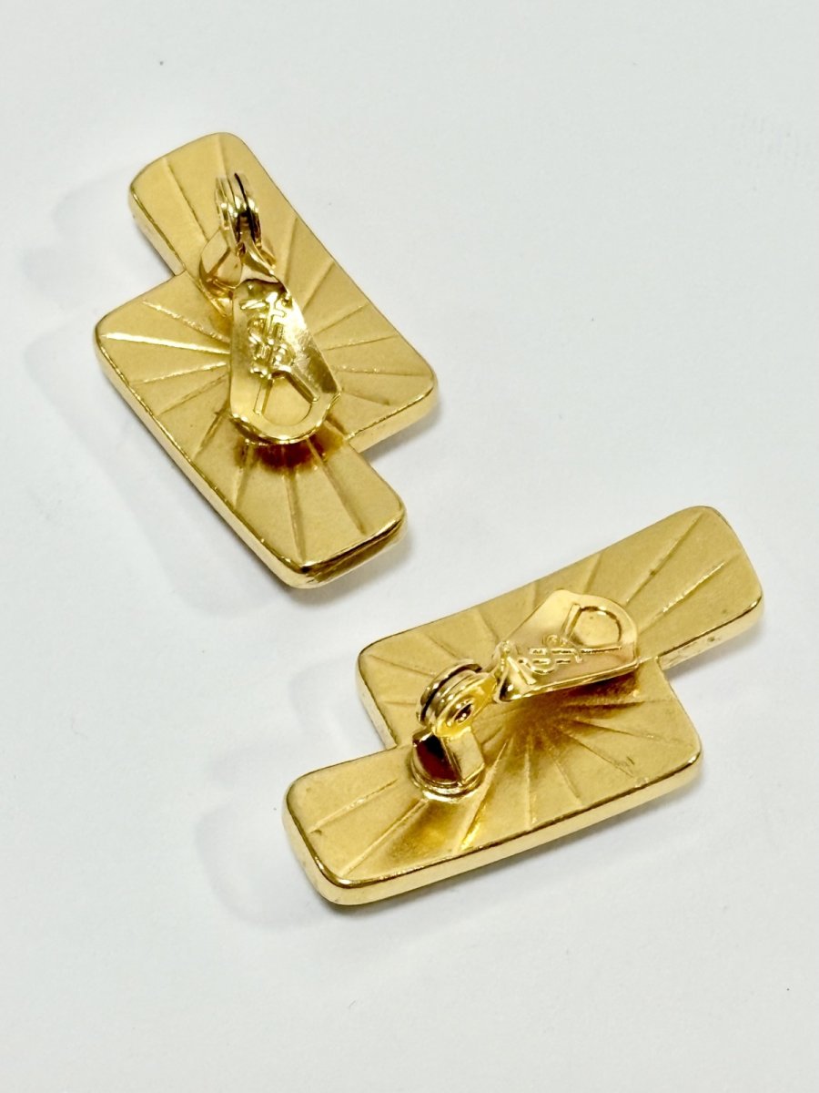 画像3: レトロアンティーク ヴィンテージ イヤリング　大ぶり (3)