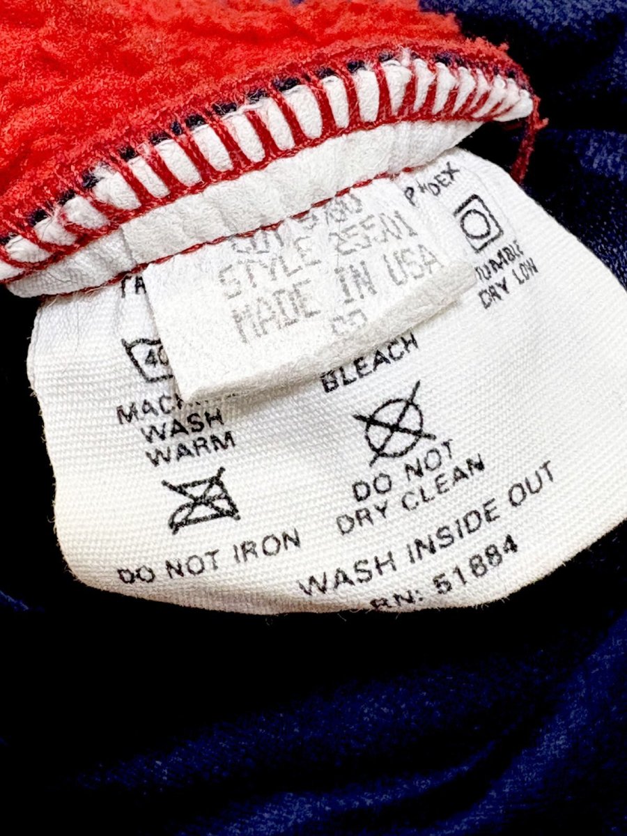 画像14: 80s Patagonia パタゴニア レッド ジップアップ レトロ USA古着 フリースジャケット (14)