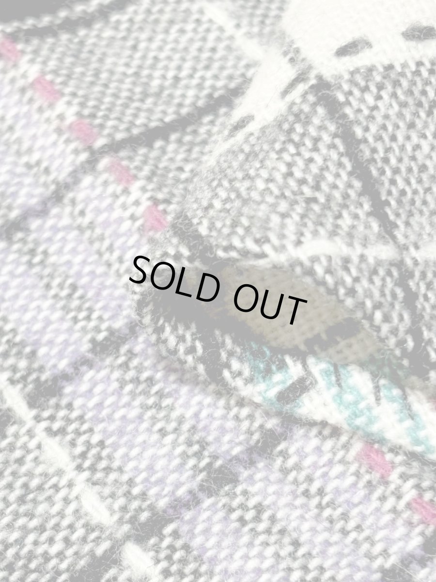 画像11: チェック柄 レトロ USA古着 ヴィンテージ サーキュラースカート (11)