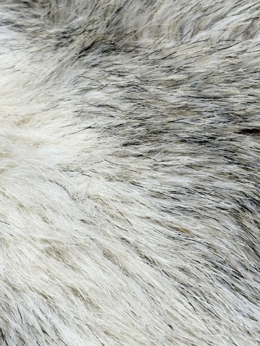 画像11: ファー ニット レイヤード風 レトロ USA古着 ヴィンテージコート (11)