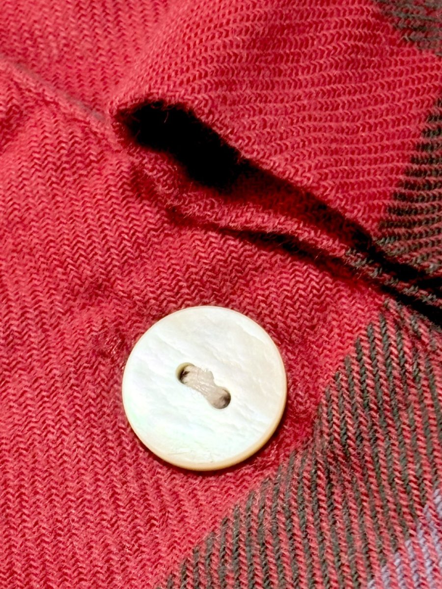 画像12: チェック柄 ウエストゴム レトロ USA古着 ヴィンテージワンピース (12)