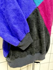 画像7: クレイジーカラー プルオーバー レトロ USA古着 ヴィンテージトップス (7)