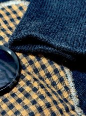 画像11: ハロウィン刺繍 チェック ブラック レトロ USA古着 ヴィンテージスウェット (11)