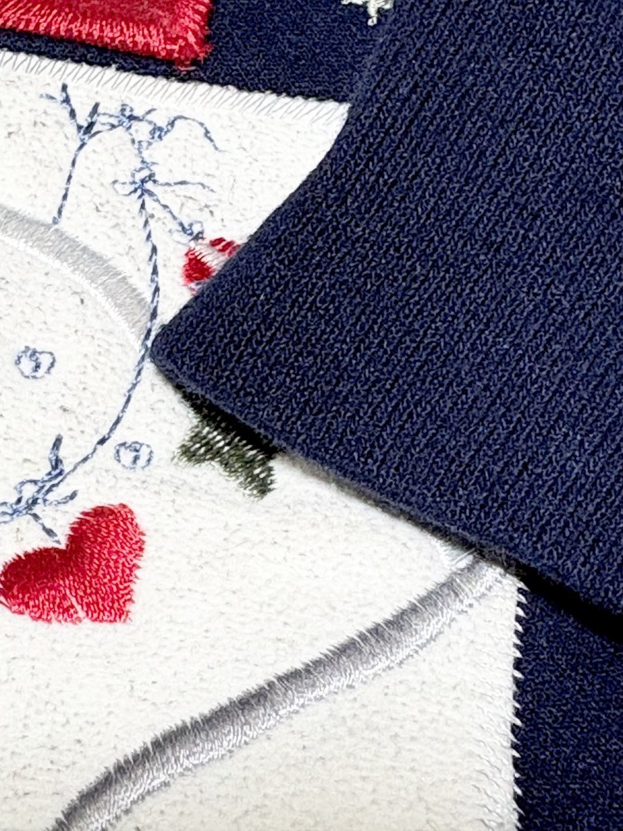 画像11: 雪だるま ネイビー ハイネック レトロ USA古着 ヴィンテージスウェット (11)