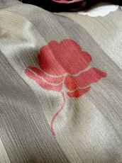 画像12: タートルネック ストライプ 花柄 UNIONMADE ウエストゴム レトロ USA古着 ヴィンテージワンピース  (12)