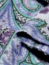 画像11: ペイズリー 花柄 ウエストゴム レトロ USA古着 ヴィンテージスカート (11)