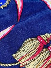 画像13: スカーフ柄 ジップアップ レトロ USA古着 ジャンパー ヴィンテージブルゾンジャケット (13)