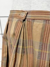 画像7: チェック柄 レトロ USA古着 ヴィンテージスカート (7)