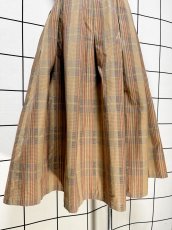 画像3: チェック柄 レトロ USA古着 ヴィンテージスカート (3)