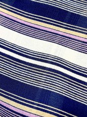 画像11: ストライプ ウエストゴム レトロ USA古着 ヴィンテージワンピース (11)