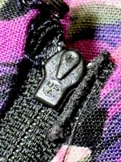 画像13: 花柄 ノーカラー ウエストゴム レトロ USA古着 ヴィンテージワンピース (13)