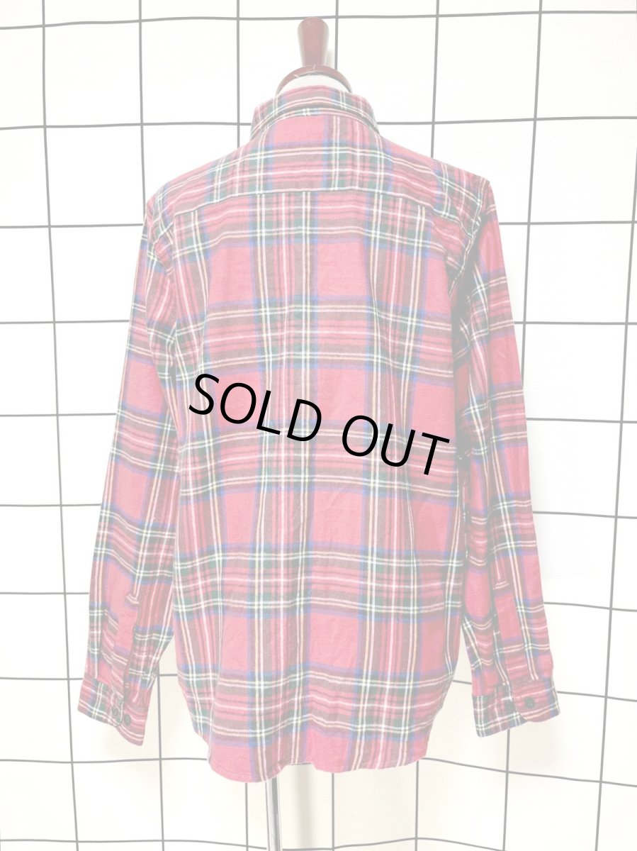 画像2: L.L.Bean チェック柄 Nicaragua 古着 レトロブラウス (2)