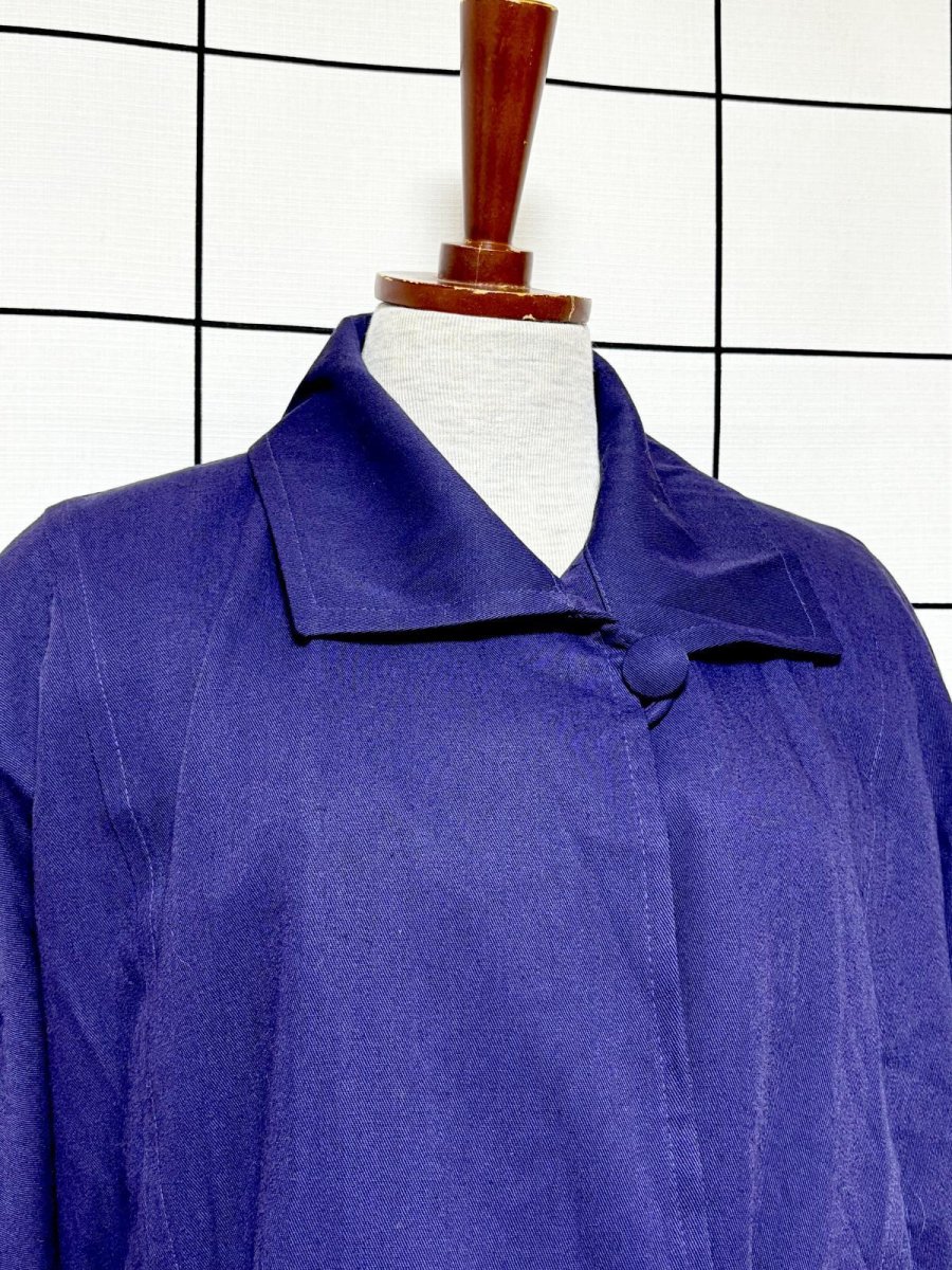 画像5: LONDONFOG ロンドンフォグ パープル レトロ USA古着 ヴィンテージコート (5)