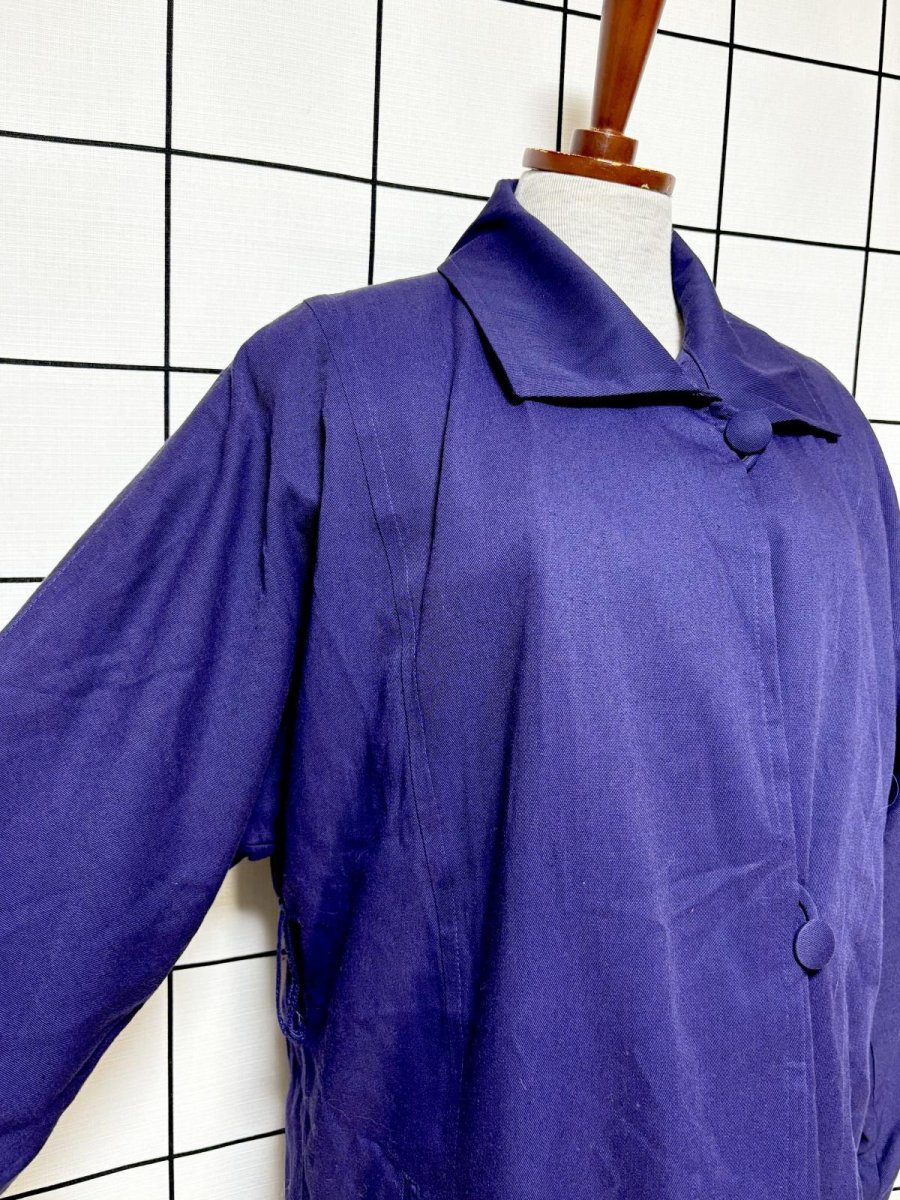 画像6: LONDONFOG ロンドンフォグ パープル レトロ USA古着 ヴィンテージコート (6)