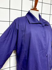 画像6: LONDONFOG ロンドンフォグ パープル レトロ USA古着 ヴィンテージコート (6)