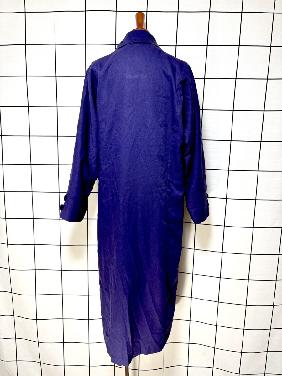 画像2: LONDONFOG ロンドンフォグ パープル レトロ USA古着 ヴィンテージコート (2)