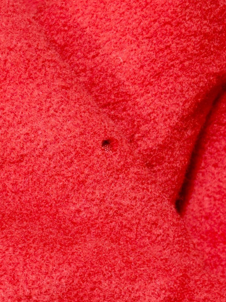 画像13: ウール 大ぶりボタン 無地 ヨーロッパ古着 ヴィンテージコート (13)