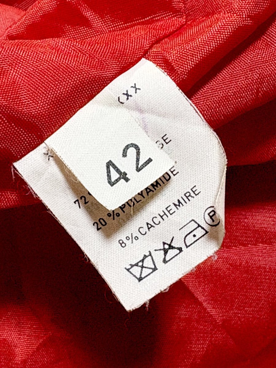 画像12: ウール 大ぶりボタン 無地 ヨーロッパ古着 ヴィンテージコート (12)