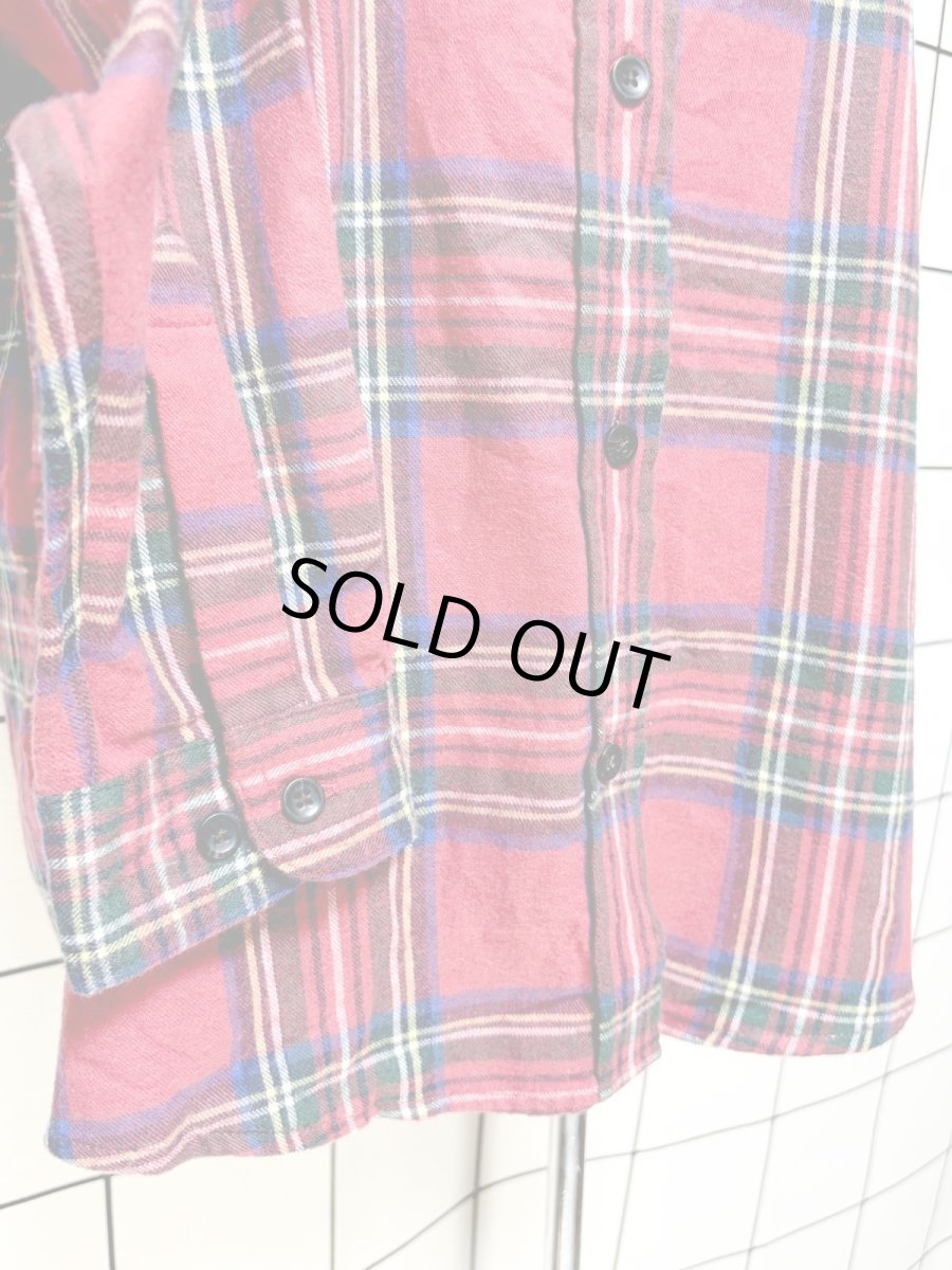 画像7: L.L.Bean チェック柄 Nicaragua 古着 レトロブラウス (7)