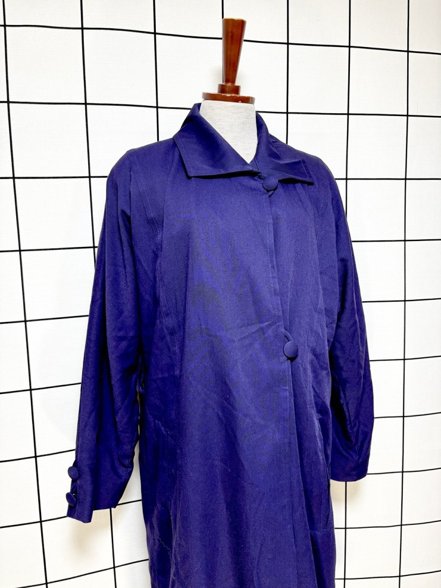 画像3: LONDONFOG ロンドンフォグ パープル レトロ USA古着 ヴィンテージコート (3)