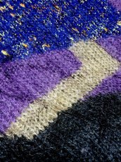 画像10: レトロなフロントボタンが可愛い ラメ入り USA古着 ヴィンテージニットカーディガン (10)