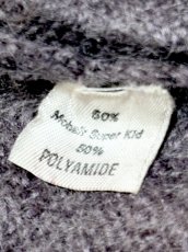 画像11: Italy製 花模様 モヘア レトロ ヨーロッパ古着 ヴィンテージニットカーディガン (11)